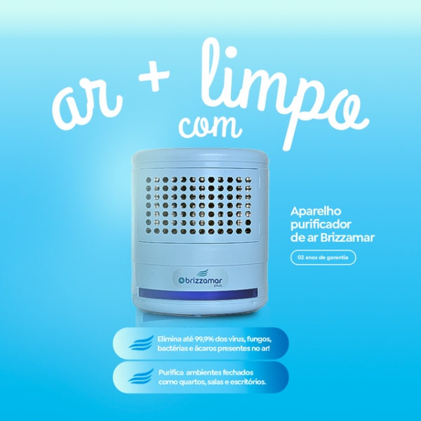 Brizzapet - Purificador , Ionizador E Ozonizador De Ar 1,5w 80m³ Bivolt - Image 2