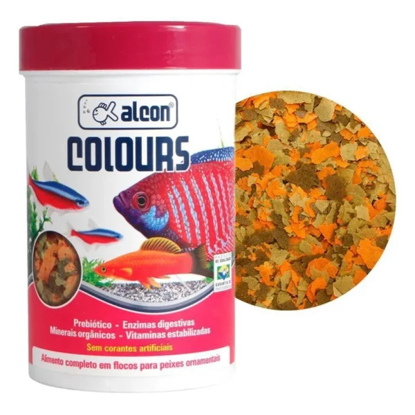 Ração para Peixes Colours Alcon 50 g - Image 2